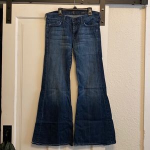 7 For All Mankind Super Flare Jeans